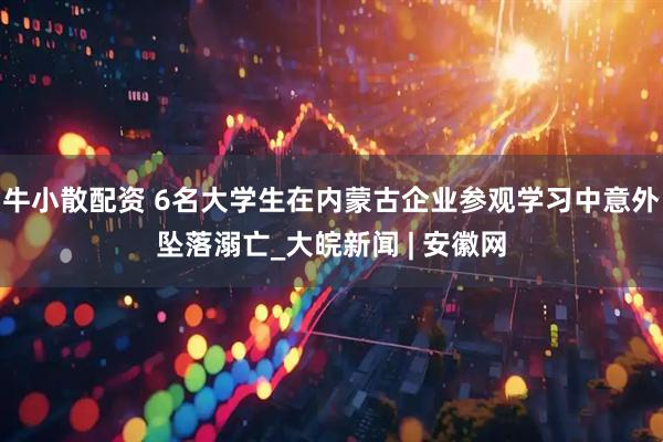 牛小散配资 6名大学生在内蒙古企业参观学习中意外坠落溺亡_大皖新闻 | 安徽网